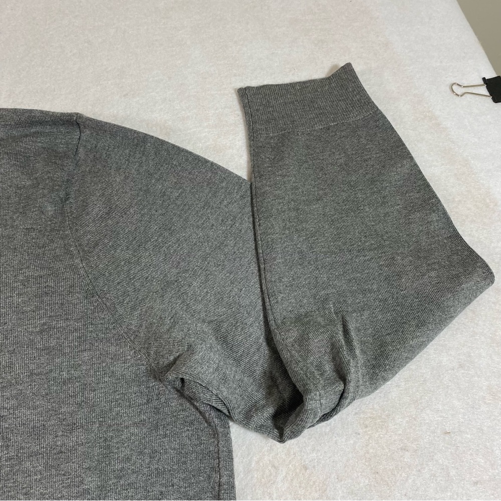 Grace Elements Button Down Cardigan Stretchy Gray… - image 4